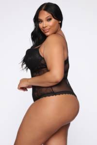 Mooie Hete Meid Sexy Ondergoed Voor Vrouwen Plus Size Geweven Kant Transparant Polyester Kleding Stevig Controleniveau - Product Image 6