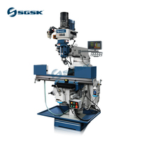 Fraiseuse verticale SGSK 4H, déplacement de table 780 mm, vitesse 45-1350 tr/min, charge de table 800 kg pour un fraisage haute efficacité