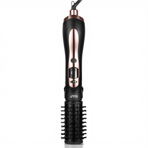 Brosse à air chaud 1000W avec deux têtes de coiffage pour le volume et les boucles, et cordon rotatif à 360° - Product Image 2