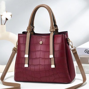 Tas tangan merek asli, tas selempang bahu wanita kapasitas tinggi, waktu santai multifungsi - Product Image 3