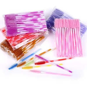 Pinceaux de maquillage professionnels jetables pour cils et sourcils, brosses à estomper, applicateurs de <span class=keywords><strong>mascara</strong></span>, usage oculaire, poils en nylon, manche en plastique - Product Image 6