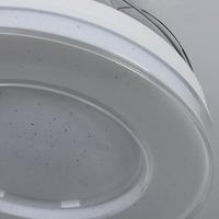 Ventilateur de plafond LED rétractable de 42 pouces avec moteur DC en fer, éclairage intérieur moderne avec télécommande pour salon et chambre à coucher