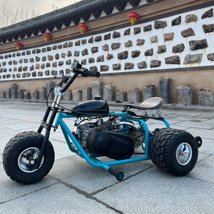 <span class=keywords><strong>Triciclo</strong></span> de Derrape a Gasolina de 212cc y 8.5hp, 4 Tiempos, Velocidad Máxima de 60km/h, Todoterreno, para Parques al Aire Libre, <span class=keywords><strong>Triciclo</strong></span> de Carreras para Adultos, Kart de Derrape a Pedales - Product Image 2