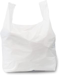 Extra Large Durable T-Shirt Carry Bags, Multi-Purpose Disposable Bags for Retail Shopping, Household <b>Storage</b> and Waste Disposal - Product Image 1