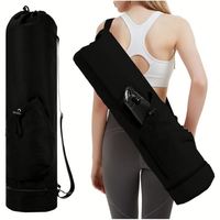 Dropshipping en stock nueva mochila de mano para esterilla de Yoga, bolsa de viaje multifuncional para deportes/gimnasio con compartimento para esterilla dedicado