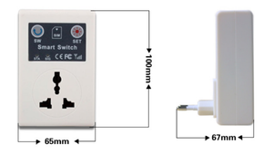 Chất lượng cao kỹ thuật số tường chuyển đổi ổ cắm giá hẹn giờ - Product Image 4