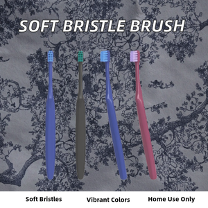 SB TECH Factory Fine Soft Bristle Toothbrush Attractive Color Single Pack Plastic Handle Nylon Manual Four Colors for Home Use - Product Image 2
