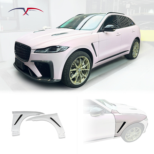 Nuevos Guardabarros de Fibra de Carbono XINFEI, Parachoques Delantero Mejorado, <span class=keywords><strong>Kit</strong></span> de Carrocería con Tornillos para F-Pace 5.0 SVR, Modificación de Automóviles - Product Image 1
