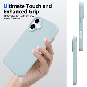 Funda de Silicona Premium <span class=keywords><strong>para</strong></span> Teléfono 15, Resistente a Golpes, Impermeable, Suave y Resistente a Arañazos, con <span class=keywords><strong>Forro</strong></span> de Microfibra Ultrafino - Product Image 5