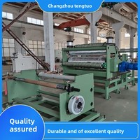 Machine de lamination à sec hautement automatisée de Tengtuo Machinery pour la menuiserie, améliore l'efficacité et l'adaptabilité, fabriquée en Chine
