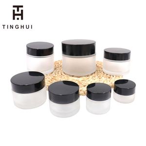 15ml 20ml 30ml 50g 60ml 100 ml Cosmetic Facial Jars Dark Brown Amber Glass <b>Cream</b> Glass Jars with Gold Black Lids for Skin Care - Product Image 3