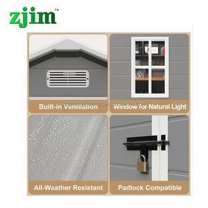 Outdoor-Lagers chuppen Hinterhof PVC-Schuppen Garten Patio Lagerhaus - Product Image 4