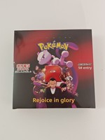 Boîte complète originale de boosters Pokémon TCG SV10 Glory of Team Rocket en japonais avec matériel en papier
