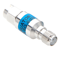 Atténuateurs ZHUCHUANG pour connecteur coaxial RF 3dB 2W 50A en laiton, prise femelle 1P vers fiche mâle, conforme ROHS