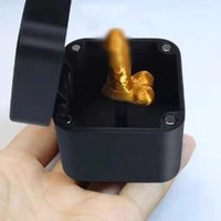 Boîte surprise amusante avec un doigt d'honneur |   Cadeau de farce pop-up imprimé en 3D pour Noël, Halloween et les blagues de bureau