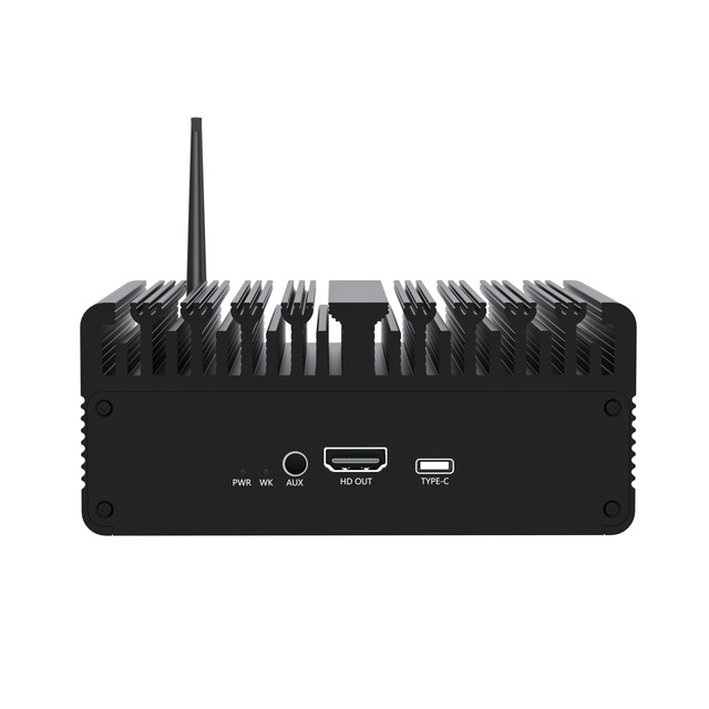 2025 AI Computing Box Rockchip EDGE-RK3588S Android 12 Debian 11 8K Octa Core Industrial Applications NPU 6T AI Computing Box