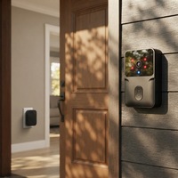 Sonnette vidéo Wi-Fi intelligente X9 avec interphone bidirectionnel, caméra de sécurité domestique alimentée par batterie, sonnettes vidéo