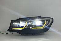 Pour BMW Série 3 G20 G21 G28 19-22 Phare Laser Jaune Blanc Feux de Croisement Feux de Route Feux Antibrouillard Clignotants DRL Phares Avant