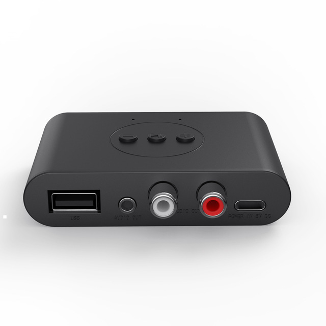 RCA Blue Tooth Receiver 3.5AUX Car Blue Tooth Stick USB Blue Tooth Adapter Support Speaker Power Amplifier USB Flash Drive 5.0