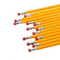 BECOL Vente en Gros Fournitures Scolaires, Crayons HB Standards en Bois avec Logo Personnalisé Imprimé pour Enfants