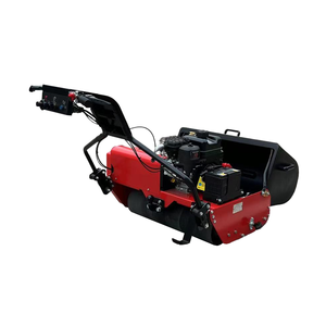 Elektrischer Rasenmäher mit Zubehör für Wurzelschnitt, Rasenreinigung, Grasbürsten und Lochstanzfunktionen - Anzahlung erforderlich - Product Image 4