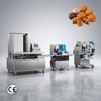 Nouvelle Ligne de Production Entièrement Automatique 220V pour Maamoul et Gâteaux de Lune, Machine à Maamoul du Moyen-Orient et Biscuits Fourrés aux Dattes de Haute Performance