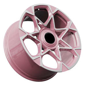 Llanta de coche forjada OEM personalizada 17 18 19 20 21 22 23 24 pulgadas <span class=keywords><strong>ruedas</strong></span> de aleación negra para <span class=keywords><strong>Ford</strong></span> Fiesta <span class=keywords><strong>Focus</strong></span> Lixiang Zeekr - Product Image 2