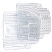 Universal Transparent 4pcs Car Floor Mat Set