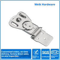 Serrure d'estampage sécurisée en tôle pour la fixation Grande pince en acier Clip Fer à ressort Papillon à bascule Loquet de fixation