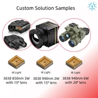 ODM OEM Kustom Infrared SMD Laser 3838 VCSEL 850 940nm Daya Tinggi 1.5W 2W 3W 6W Dioda Pabrik Grosir untuk Kacamata Penglihatan Malam