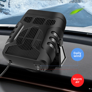 Ventilateur de refroidissement d'air pour <span class=keywords><strong>voiture</strong></span> électrique 24V, 12V/24V, 200W, jusqu'à 29dB, portable, dégivreur, sèche-linge, dégivrage de pare-brise de 6 pouces - Product Image 4