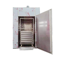 Multifunctionele industriële 304 roestvrijstalen dienbladdroger fruitdehydrator commercieel gebruik 9KW motor machine te koop