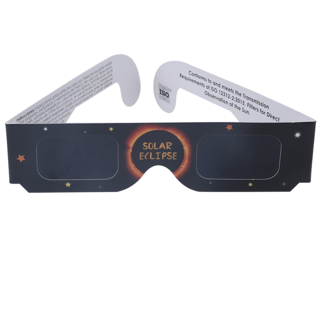 CE & ISO Certified Solar Eclipse Glasses Bulk Stock Safe Shades for Direct Sun Viewing
