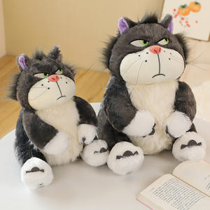 Peluche de Gato Lucifer de <span class=keywords><strong>Anime</strong></span>, Juguete de Peluche de Gato Malvado Dongdi, Algodón PP, 15cm-65cm, Colgante, Regalo de Cumpleaños para Niñas - Product Image 3