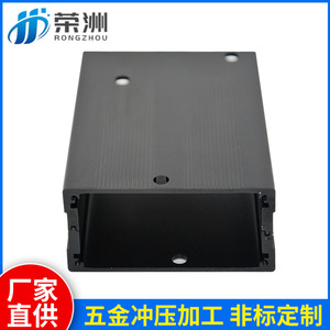 ตัวเรือนอะลูมิเนียมขนาด 100x60x50 มม. สำหรับกล่องอิเล็กทรอนิกส์ควบคุมพาวเวอร์ซัพพลายพร้อมแผงปิด - Product Image 3