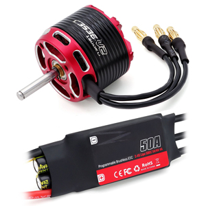 C3548 C3542 C3536 V2 900kv Brushless Fpv <b>Drone</b> Motor with 60A Waterproof ESC Kit for Racing Uav <b>Quadcopter</b> DIY - Product Image 5
