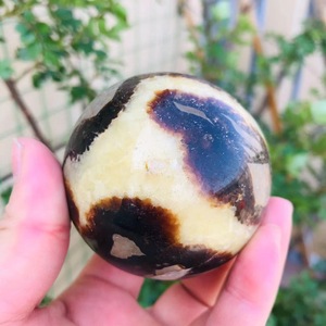 Wholesale Natural Septarian Polished Carved <b>Crystal</b> Crafts Sphere Egg Heart Torch Tower Wand Healing Meditation Gift Home Decor - Product Image 1