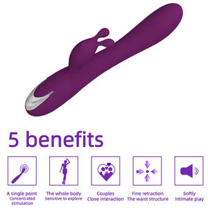 Powerful Rabbit Vibrator AV Wand Massage Vibrator G-Spot Clitoris Nipple Stimulating Adult Female Masturbation Sex Toys - Product Image 5
