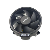 Refroidisseur d'air AM4 AM5 pour processeur Ryzen 5 Wraith Prism d'origine, refroidissement du processeur PC, ventilateur de refroidissement PWM de 90 mm, dissipateur thermique du processeur