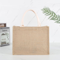 Venta al por mayor de cáñamo ecológico sostenible de alta calidad, bolsas de arpillera de lino Abaca con logotipo/