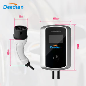 新型22KW 32A 2型3相电动充电站壁盒CEE插头WIFI APP控制便携式家用电动汽车充电器 - Product Image 2