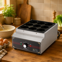 Machine à œufs et burgers électrique professionnelle 2000W+ à épaisseur réglable pour les snack-bars avec tension personnalisable