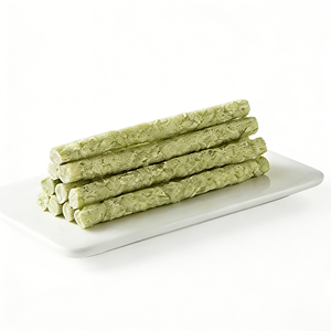 Golosinas para Perros OEM, Palitos Refrescantes de Aliento con Vegetales y Frutas (Sabor Apio) 100g, Limpian los Dientes Mientras se Muerden, Piel de Res Seleccionada Flexible - Product Image 1