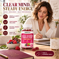 Gummies de glycinate de magnésium 400 mg pour la relaxation, le soutien musculaire et un sommeil réparateur, sans sucre, soin bien-être quotidien, OEM