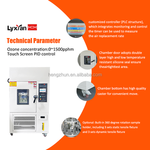 Lixian JIS K6259 ASTM 1149 personalizado laboratório borracha ozônio estabilidade teste envelhecimento câmara equipamento - Product Image 3