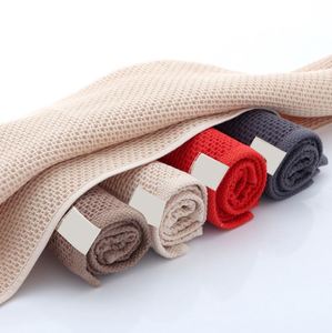 Custom Logo Bath <b>Towel</b> <b>Set</b> Most Popular Honeycomb Design - Product Image 2