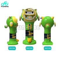 Machine à Gacha en Carton rose vert pour enfants, distributeur de capsules de jouets d'arcade, machine de jeu et de jouets