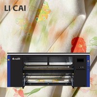Máquina de Impresión Digital por Sublimación de Formato Grande Fedar FD3324E de 3.3m con 24 Cabezales de Impresión I3200 para Tela Deportiva