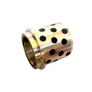 บูชทองเหลืองแบบไม่ใช้น้ำมันหล่อลื่นในตัว พร้อมคุณสมบัติป้องกันการสึกหรอ สำหรับหุ่นยนต์อุตสาหกรรม รุ่น DIN9834 (มีบริการ OEM) - Product Image 4