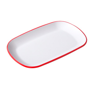 Platos de melamina Xiangyuan Meimei para desayunos en restaurantes, platos para rollos de fideos al vapor, platos comerciales para hot pot. - Product Image 1